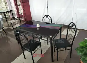 Metallic 4seater Dining Table