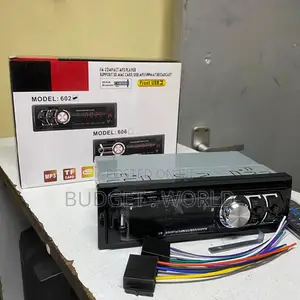 Heavy-Duty Powerful Car Radio Stereo With Bluetooth Fm,Mp3 Player