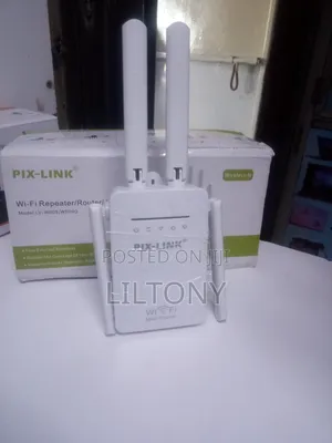 Pix-Link Wifi Repeater With Four Antenna