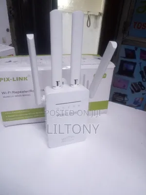 Pix-Link Wifi Repeater With Four Antenna