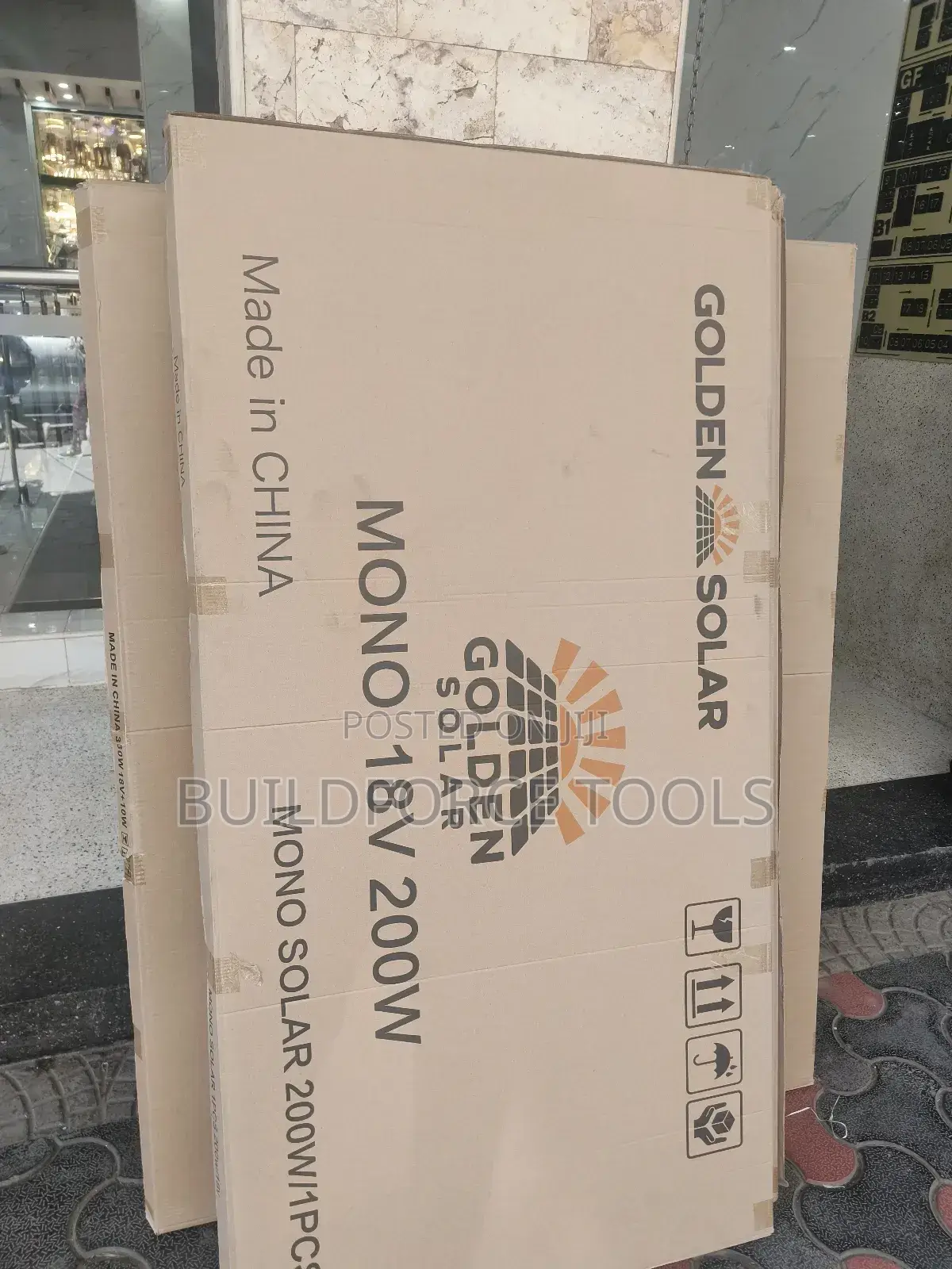 Mono 18v 200wsolar Panel