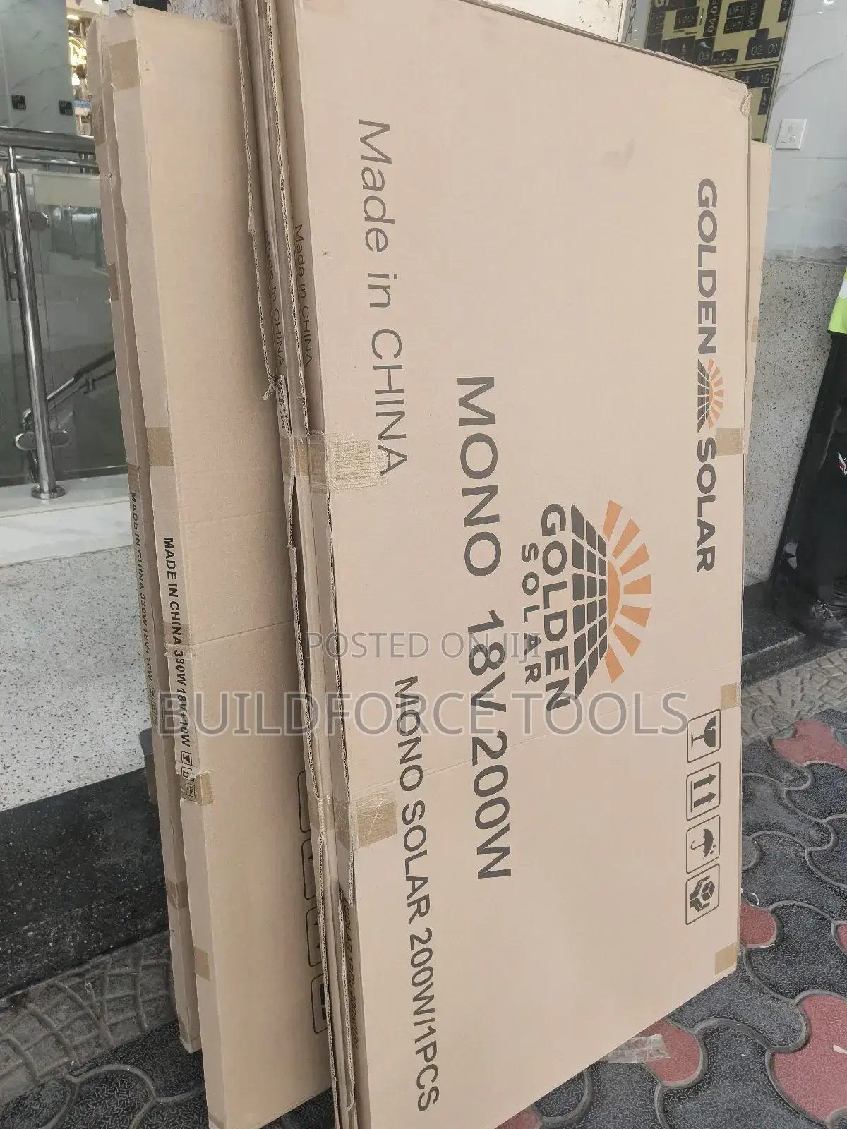 Mono 18v 200wsolar Panel