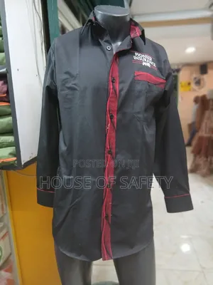 Black Under None Wrinkles Corporate Shirt