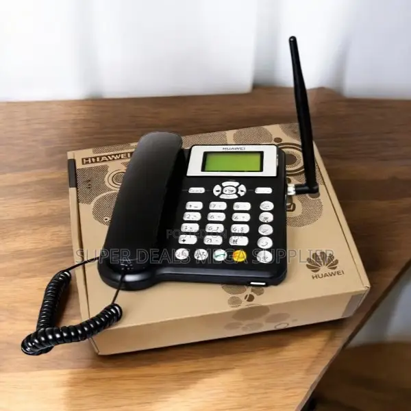 GSM Fixed Landline Desktop Phone Rechargeable Reliable Quality