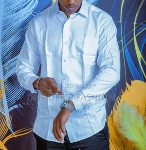 Slim Fit Men Formal_plain Shirts Sizes S-3xl