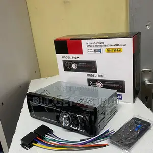 Powerful Car Radio With Bluetooth/Fm/Usb/Mem Card Slot and Aux