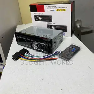 Single Din Powerful 2 Usb Ports and Aux (Remote Control Inclusive)
