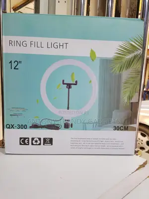 12 Inch Led Ring Light Stand Kit For Vlogging & Photography