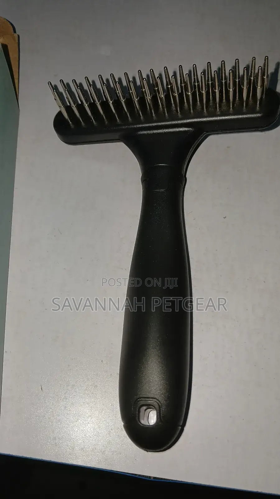 Razor Comb for Dogs (Rounded Teeth) Brush for Short Long Coat