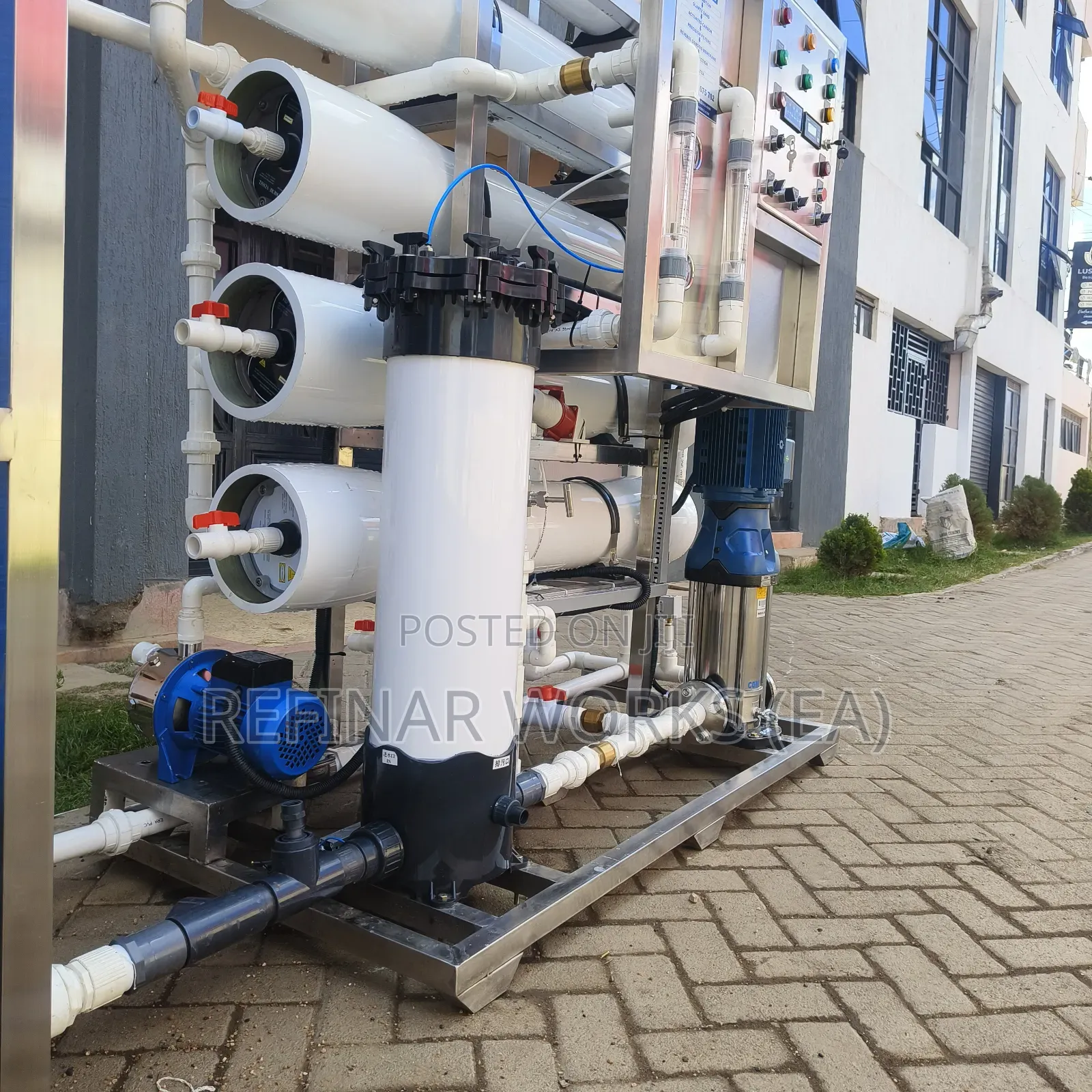 Industrial Reverse Osmosis Water Purification Unit – 5000 LPH (Rowpu)