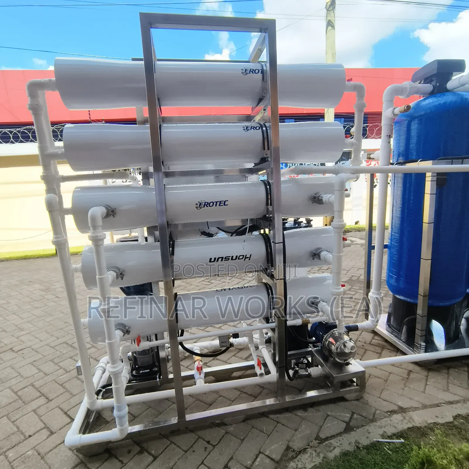 Industrial Reverse Osmosis Water Purification Unit – 5000 LPH (Rowpu)