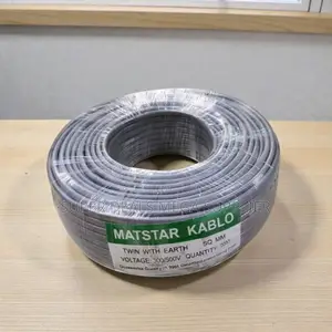 Super Quality 1.5mm 90m Twin With Earth Flat Wiring Cable