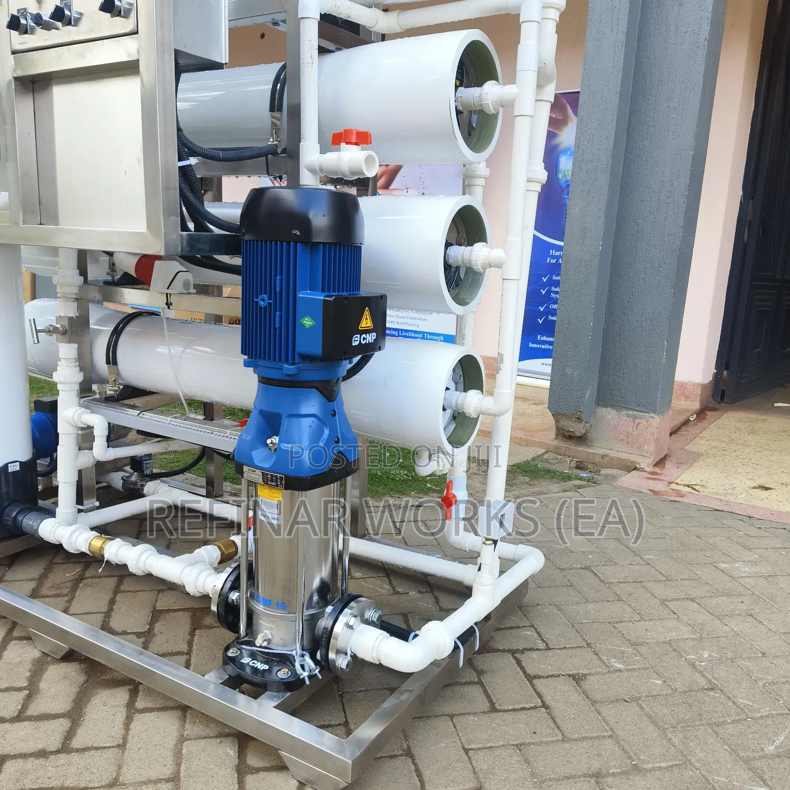 5000lph Industrial Ro Machine – Fluoride, Salinity Hardness Solution