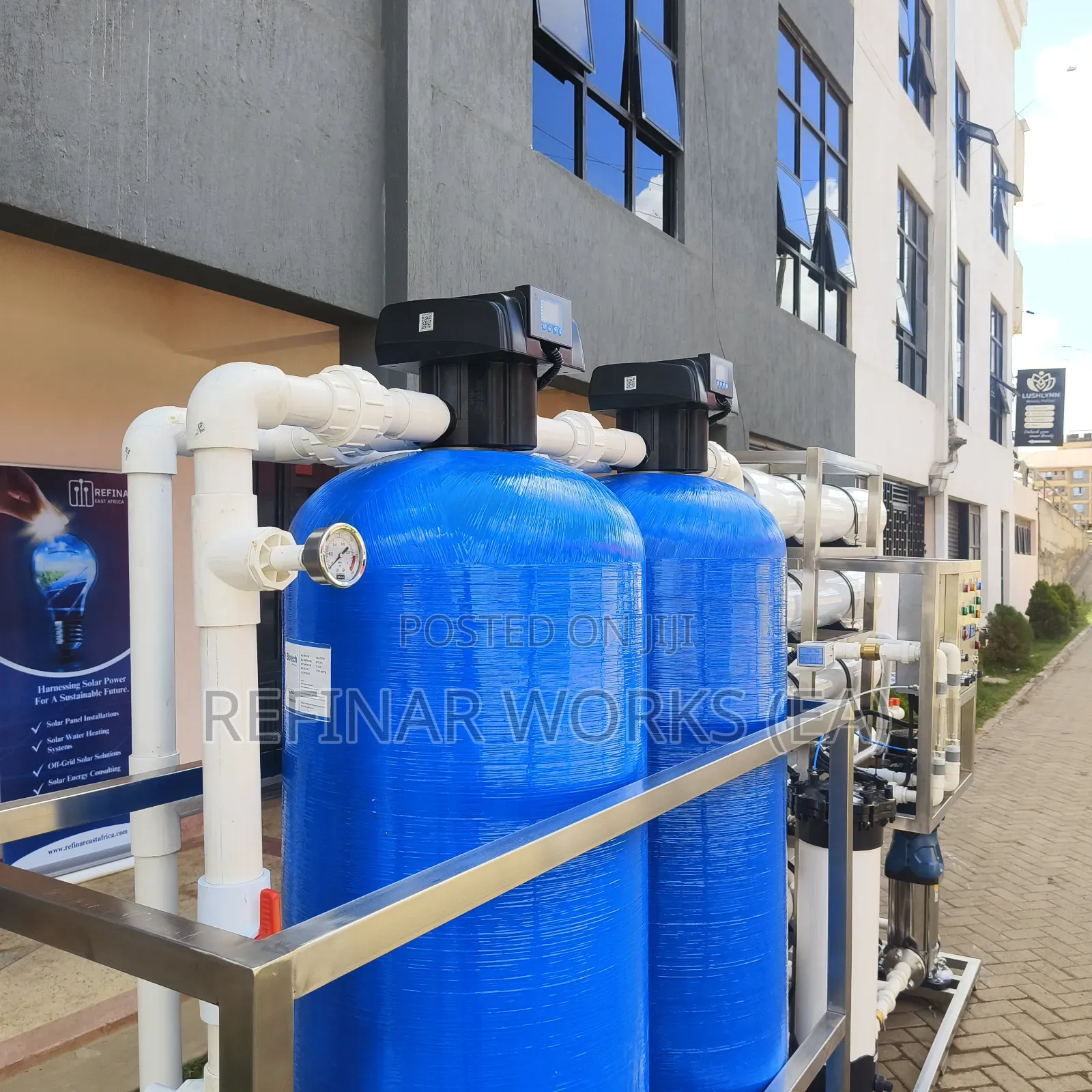 Refinar Industrial Ro System – Plug Play | 5000 LPH