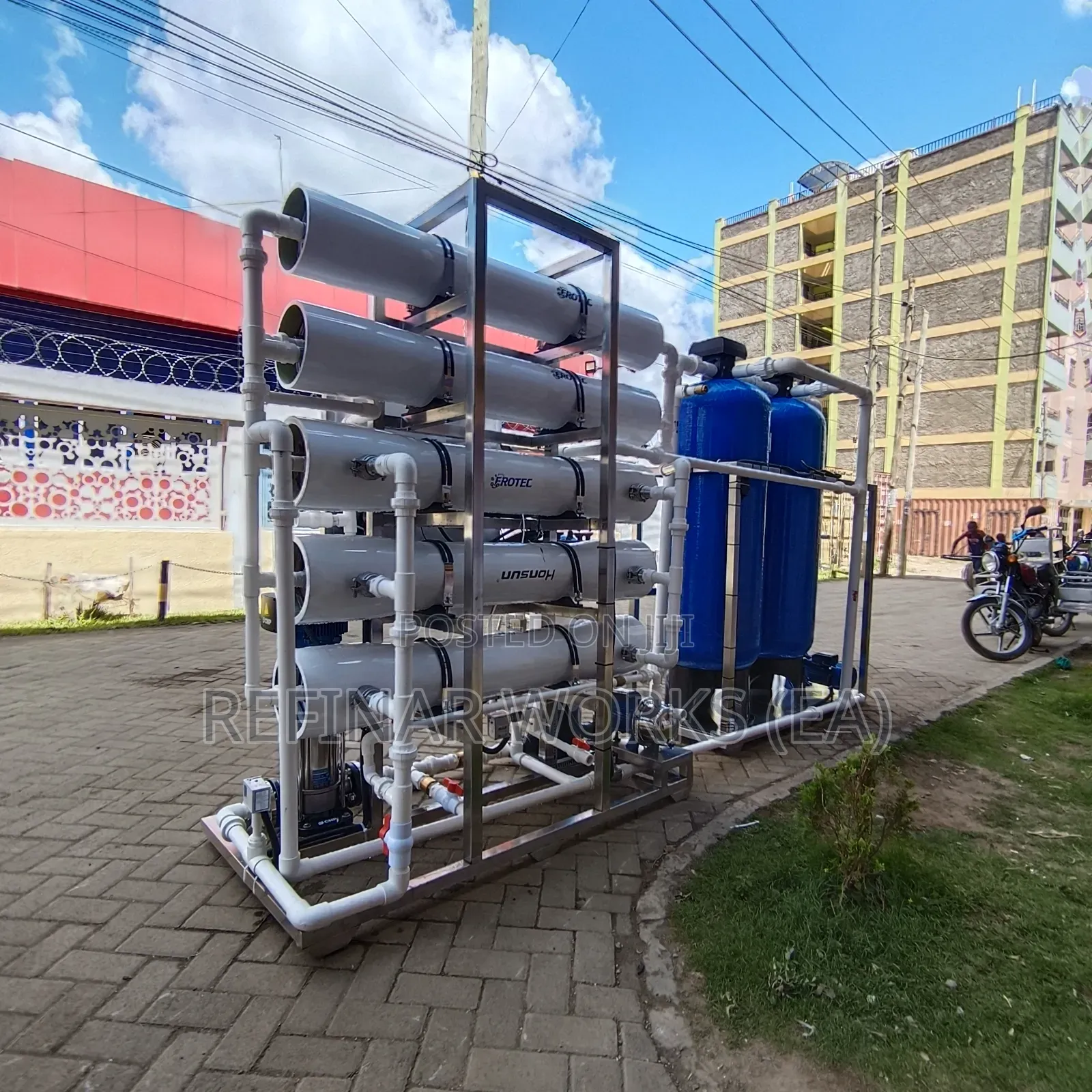 Refinar Industrial Ro System – Plug Play | 5000 LPH