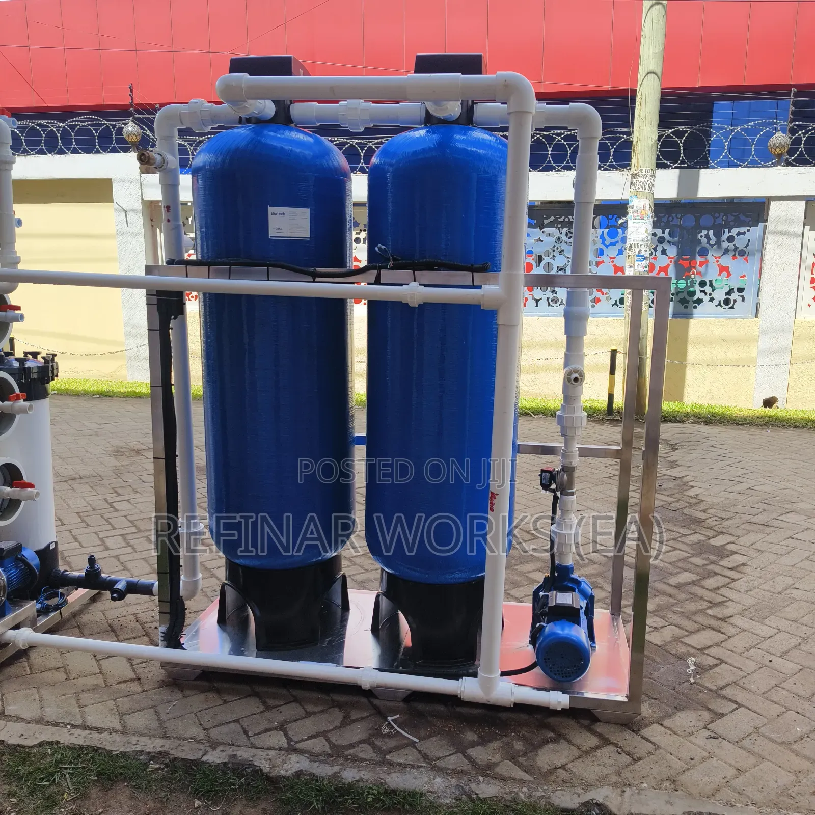 Refinar Industrial Ro System – Plug Play | 5000 LPH