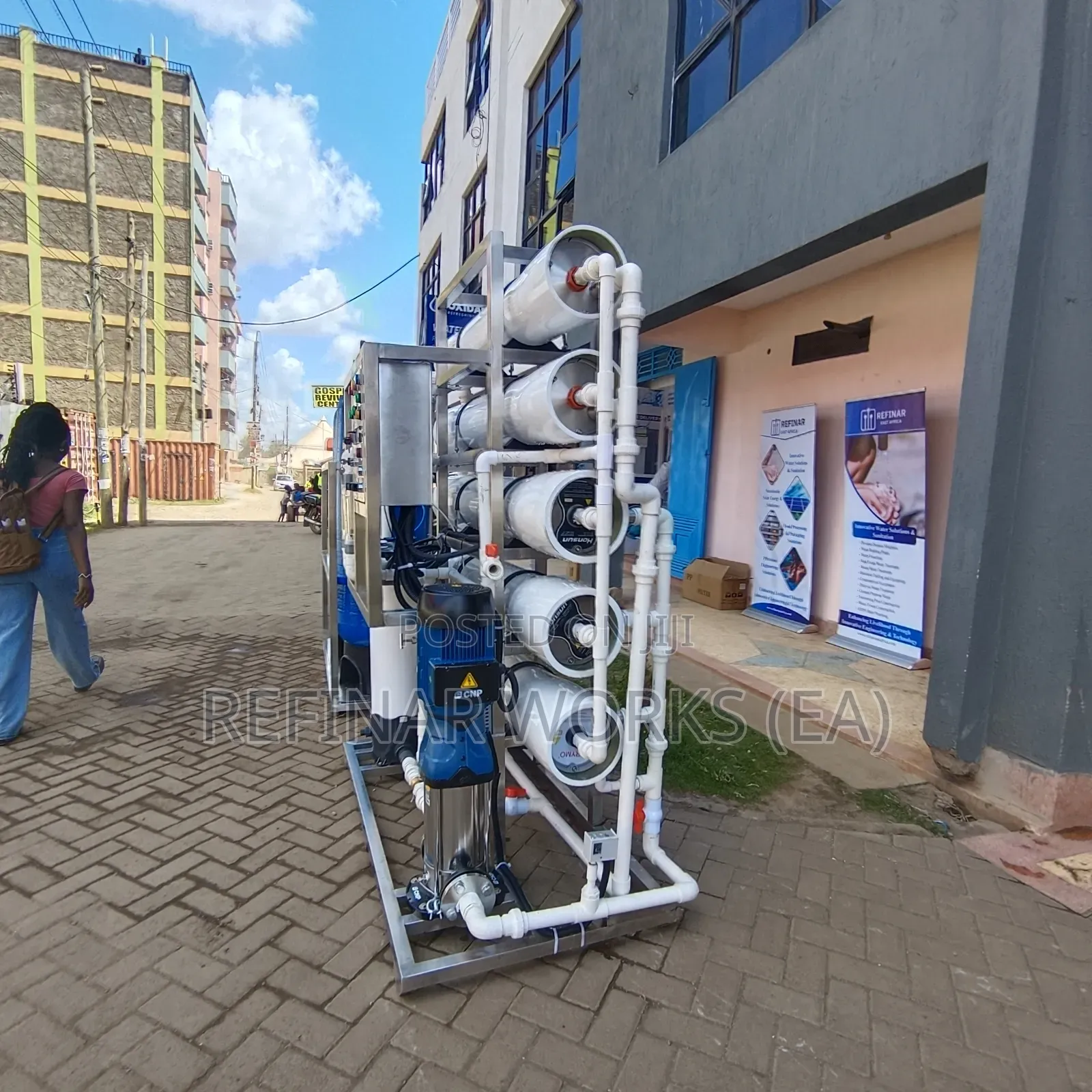 Refinar Industrial Ro System – Plug Play | 5000 LPH
