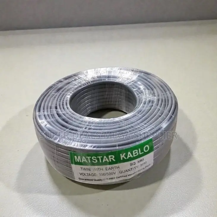 Cost Effective 1.5mm 90m Twin With Earth Electrical Cable