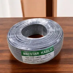 Moisture Proof 1.5mm 90m Twin With Earth Flat Wiring Cable