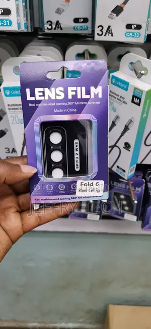Huxii Samsung Galaxy Z Fold 6 Camera Ring Lens Protector