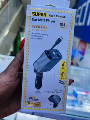 Car Mp3 Player and Car Charger