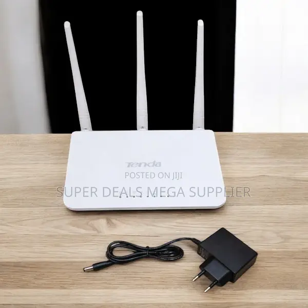 Tenda Wireless Router With Strong Signal And Wide Coverage