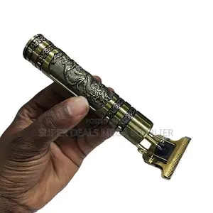 Cordless Vintage T9 Hair Cutting Hair Clipper Shaver Kinyozi For Men