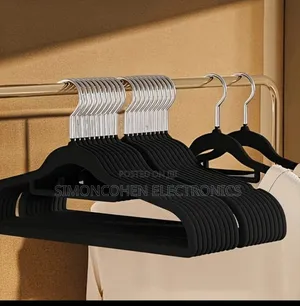 10pcs Velvet Non Slip Hangers