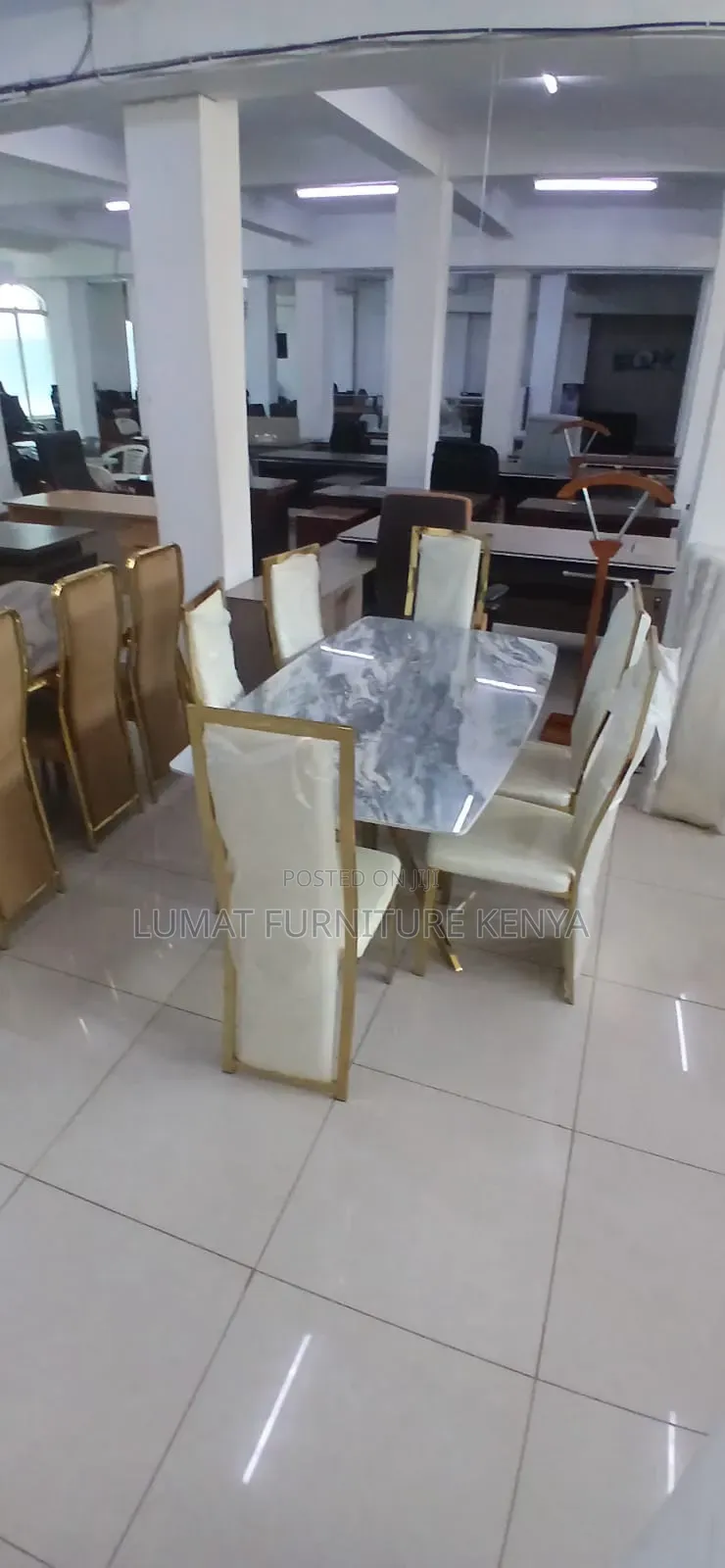 Family 6-Seater Dining Table Set
