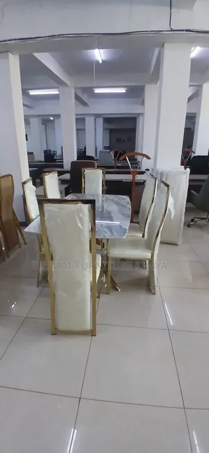 Family 6-Seater Dining Table Set