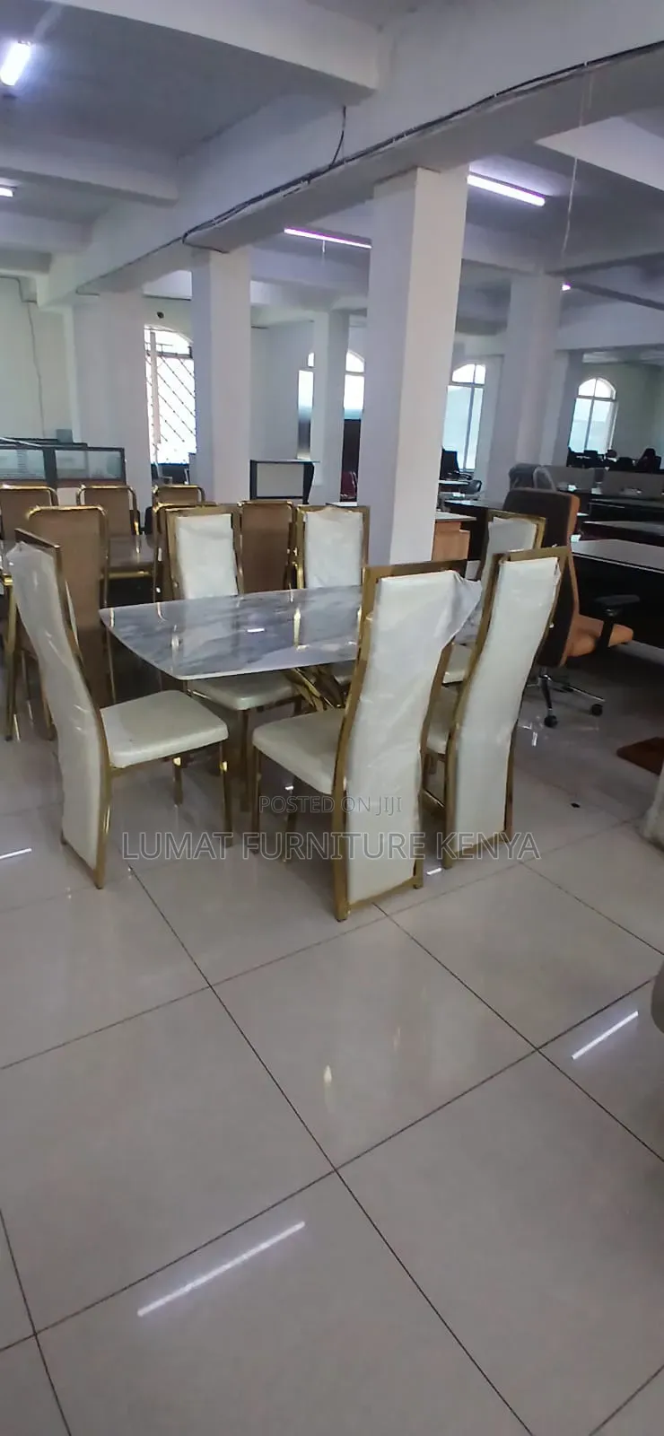 Family 6-Seater Dining Table Set