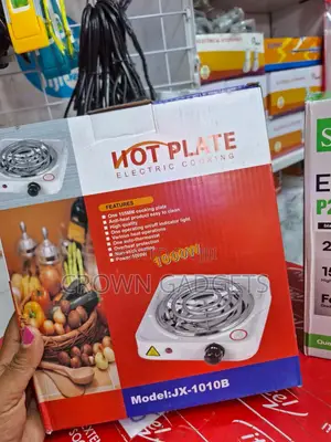 Portable Electric Hot Plate With Non-Stick Coating