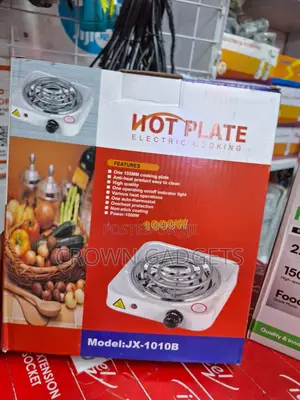 Compact Electric Cooking Plate With Overheat Protection