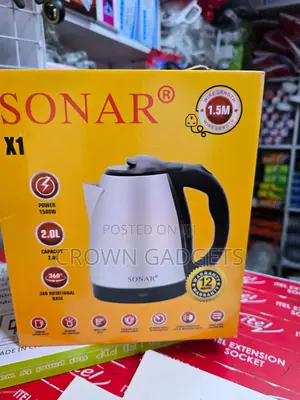 Sonar X1 Stainless Steel Electric Kettle