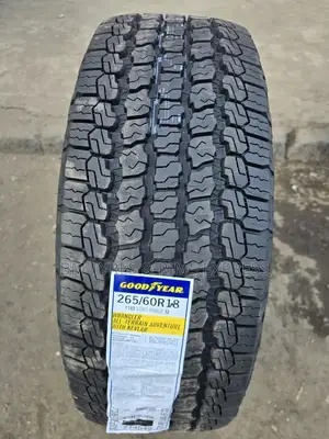265 /60 R18 Goodyear Tyres (All Terrein)