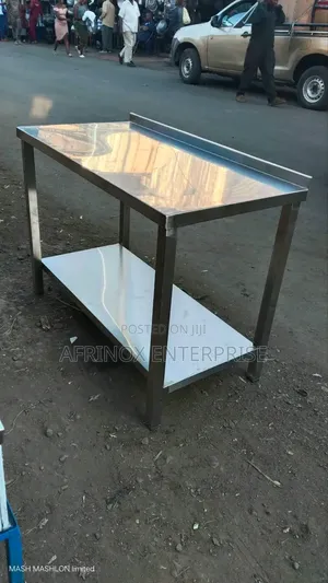 Worktop Table Professional Stainless Steel for Commercial Use