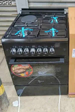 Roch 60×60cm 3g+1e Standing Cooker -Turkey Black