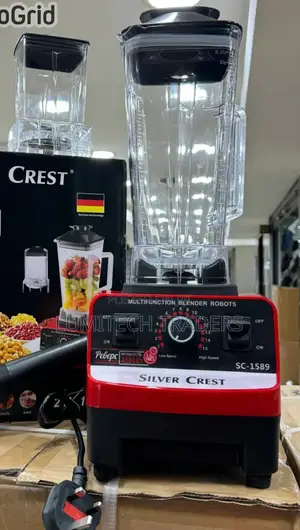 Silver Crest Heavy Duty Commercial Pro Blender +Grinder Jar 4500w