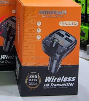 Amaya Acc-T02 Fm Transmitter Car Modulator
