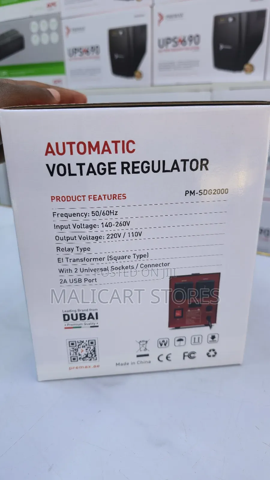 Premax Automatic Voltage Regulator 2000va