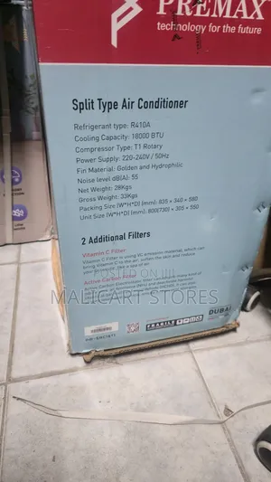 Premax Split Air Conditioner 18000bt