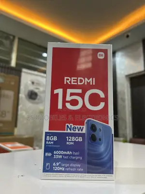 New Xiaomi Redmi 15C 4G 128 GB Red