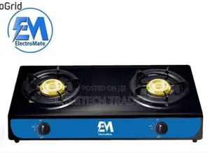 Electromate Stainless Double Burner Cooker