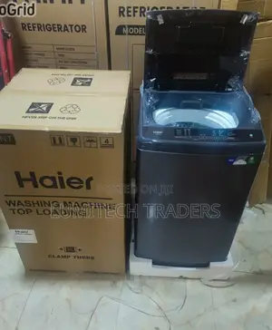 Haier Hwm80s-1269s6, 8kg Top Load Full Automatic Washing Machine