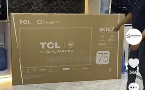 TCL 75” Inch Google Frameless 75v6c