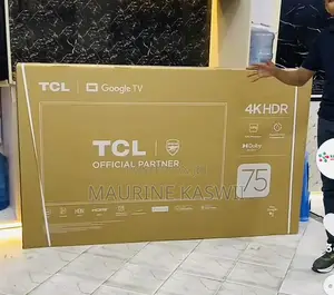 TCL 75” Inch Google Frameless 75v6c