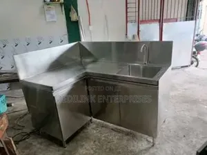 Custom Made Stainless Steel Kitchen Cabinet Sink