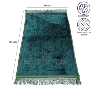 Quality Fabric Islamic Prayer Mats (80 × 120cm)