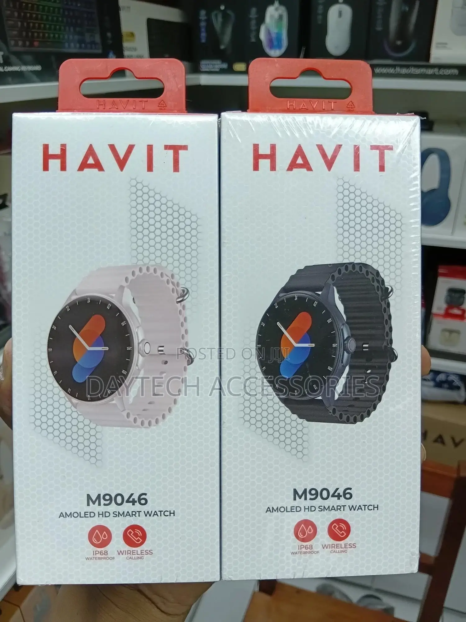 Havit M9046 1.43′′ Amoled Hd, Ip68 Waterproof Smart Watch