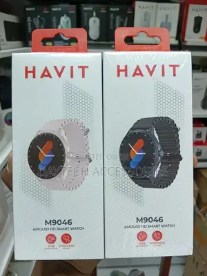 Havit Smart Watch- M9046 (Black or Pink)